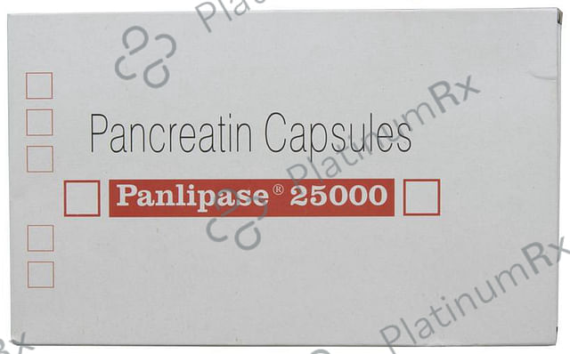 Panlipase 25000 Capsule 10s