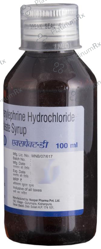 Xpect D 2/10/5mg Syrup 100ml