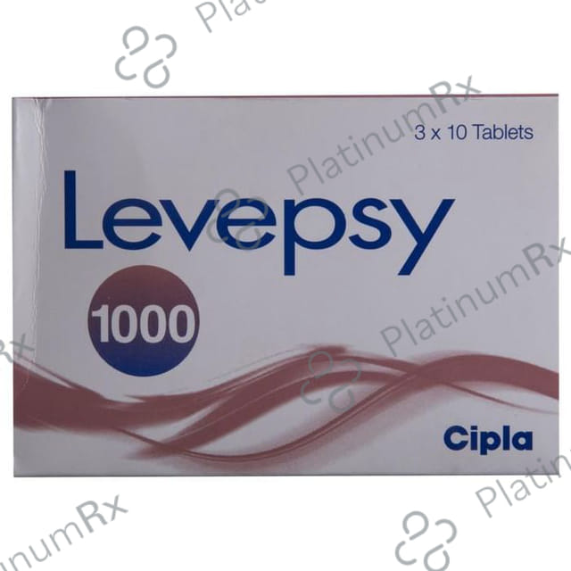 Levepsy 1000mg Tablet 10s