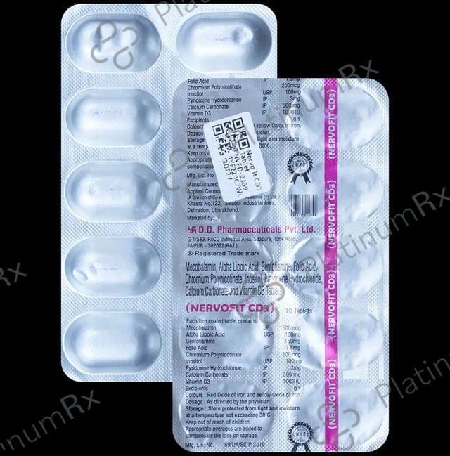 Nervofit CD3 Tablet