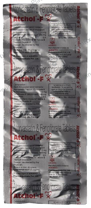 Atchol F 10/160mg Tablet 10s