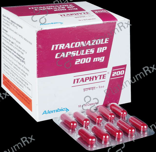 Itaphyte 200mg Capsule 10s