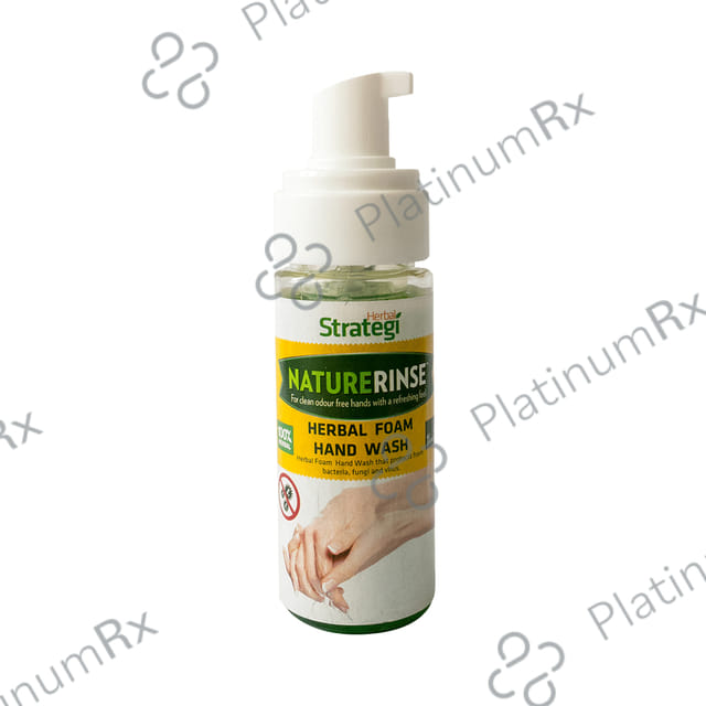 Herbal Strategi Nature Rinse Herbal Foam Hand Wash