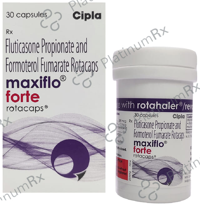 Maxiflo Forte 12/500mcg Rotacap 30s