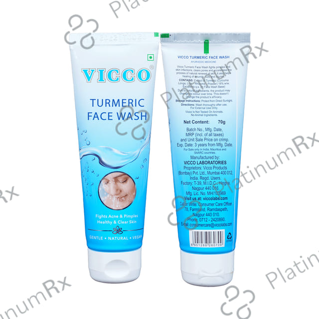 Vicco Turmeric Face Wash 70gm