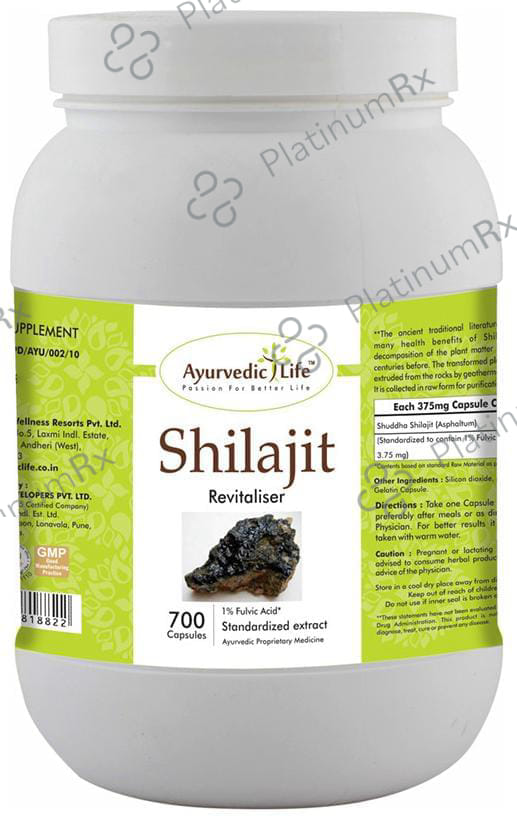 Ayurvedic Life Shilajit Capsule 700s