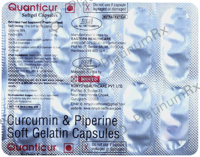 Quanticur Soft Gelatin Capsule