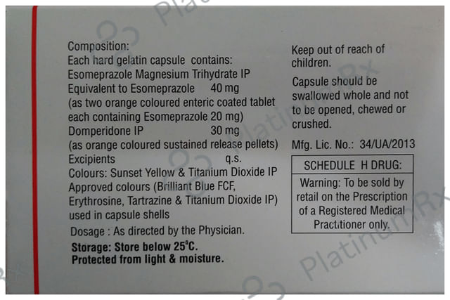 Lupisoz D 30/40mg Capsule SR 10s