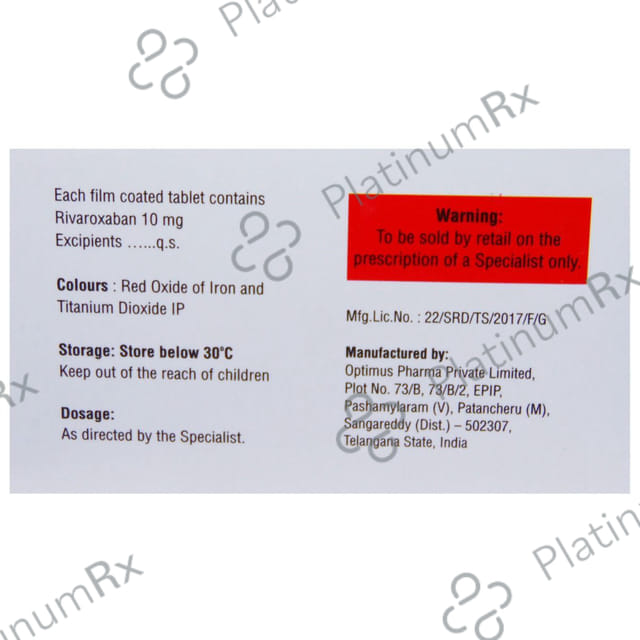 Rivalto 10mg Tablet