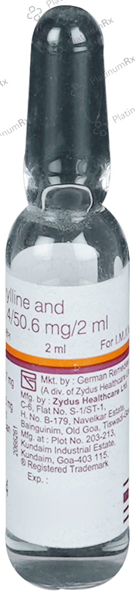 Deriphyllin 84.7/25.3mg Injection 2ml