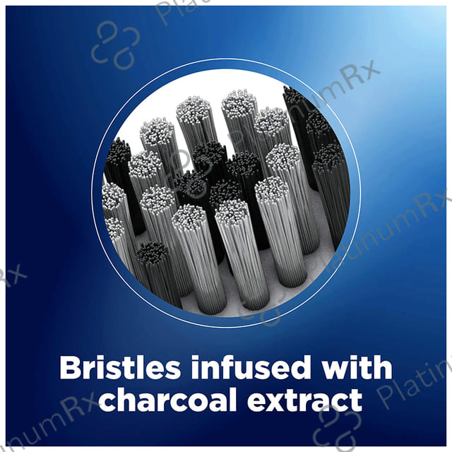 Oral-B Cavity Defence Medium Toothbrush with Charcoal