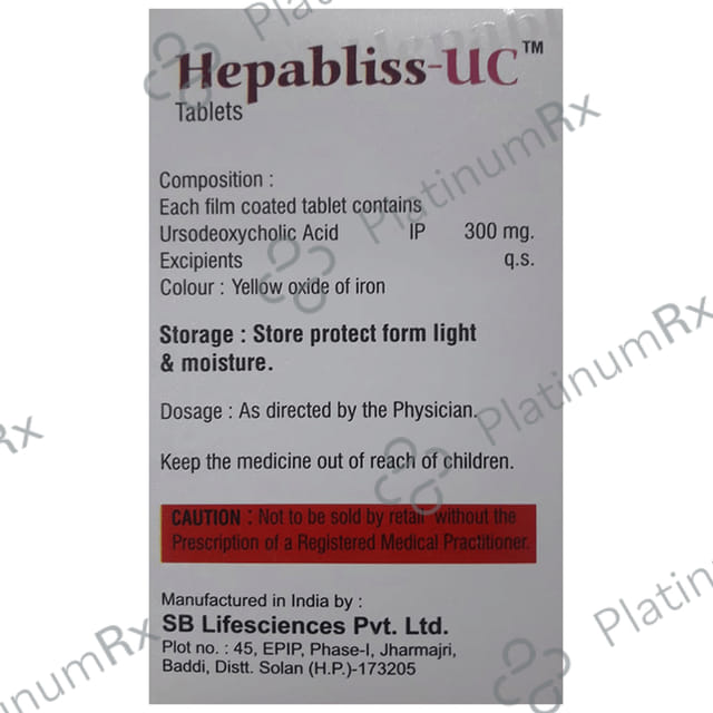 Hepabliss UC 300mg Tablet 10s