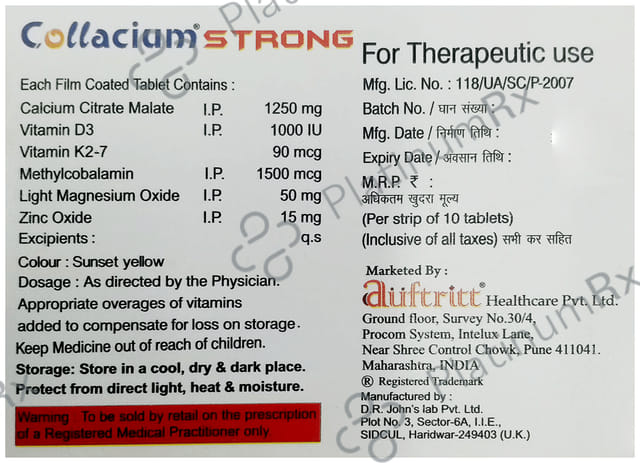 Collacium Strong Tablet 10s