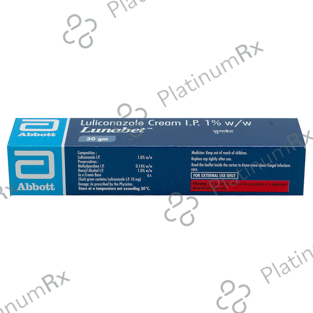 Lunabet 1% Cream 30 Cream