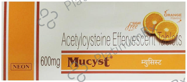 Mucyst 600mg Tablet 10s