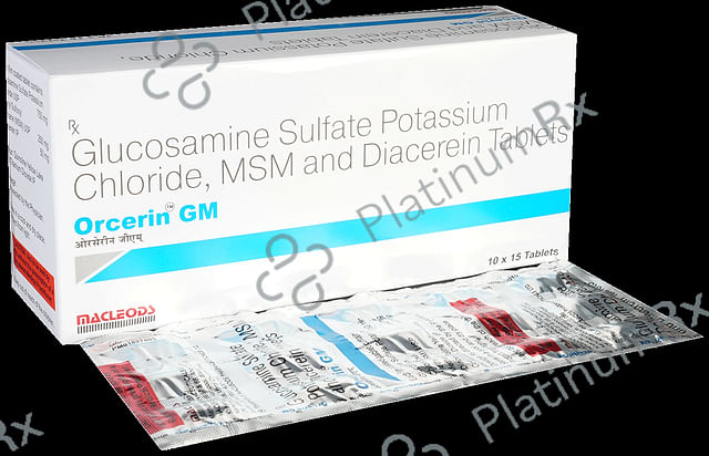 Orcerin GM 50/750/250mg Tablet 15s
