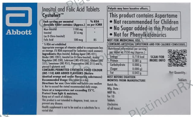 Cystofert Tablet 10s