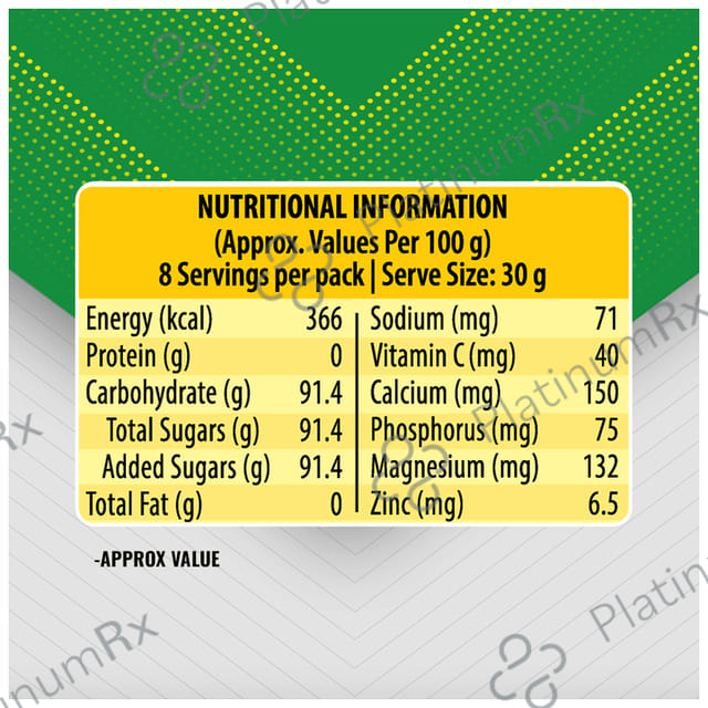 Glucon D Energy Drink Tangy Orange Flavour Powder 200gm