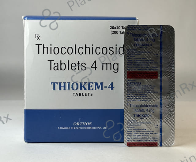 Thiokem 4mg Tablet 10s