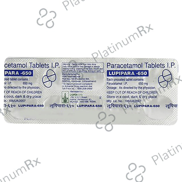 Lupipara 650mg Tablet