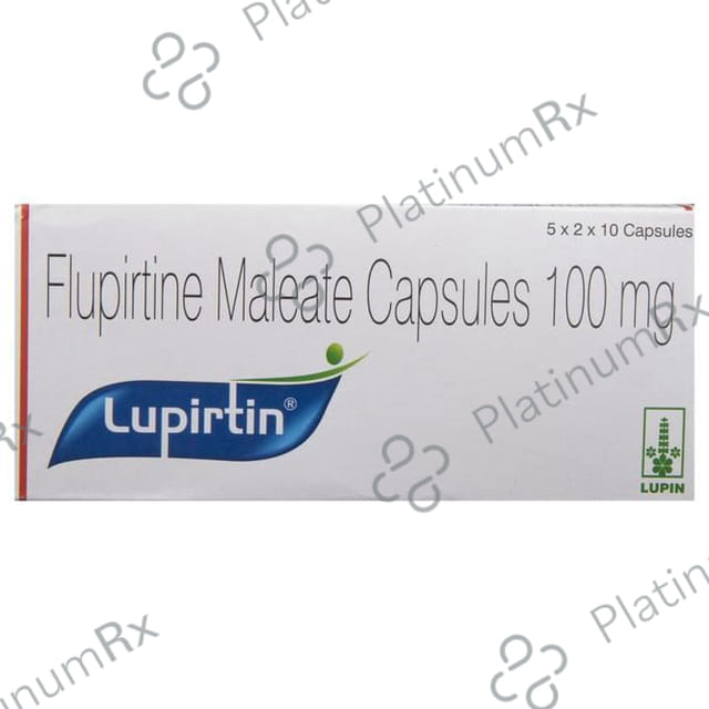 Lupirtin 100mg Capsule 10s