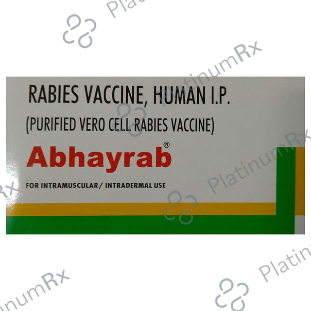 Abhayrab 2.5 IU Vaccine 1s