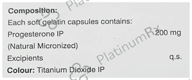 Gestoford 200mg Capsule 10s