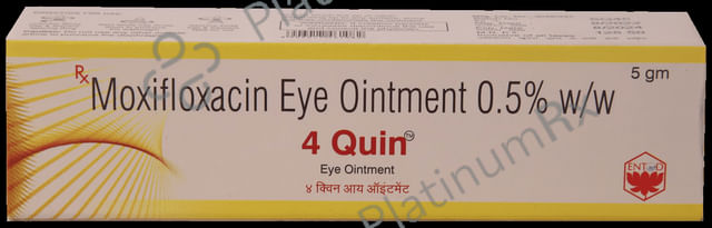 4 Quin 0.5% Eye Ointment 5gm