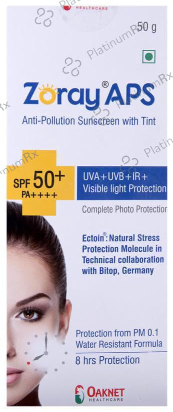 Zoray APS SPF 50+ Sunscreen Gel 50gm