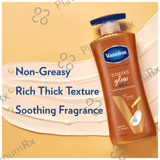 Vaseline Intensive Body Care Cocoa Glow Lotion 600 ml