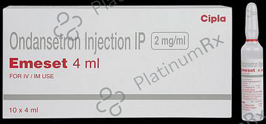 Emeset 2mg/ml Injection (1*4ml Ampoule)