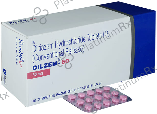 Dilzem 60mg Tablet CR 15s