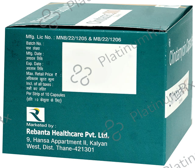 Clindazac 300mg Capsule 10s