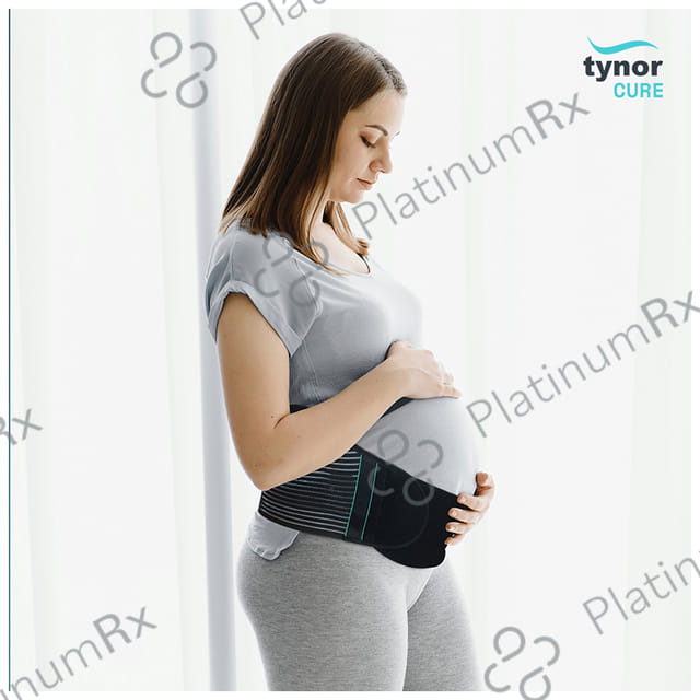 Tynor Pregnancy support Black XXL