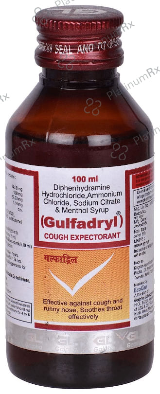 Gulfadryl Syrup 100ml