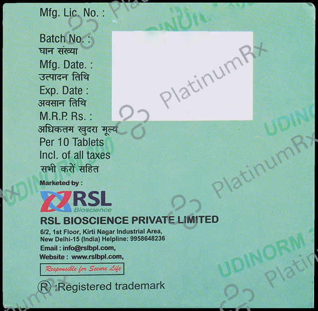 Udinorm 300mg Tablet