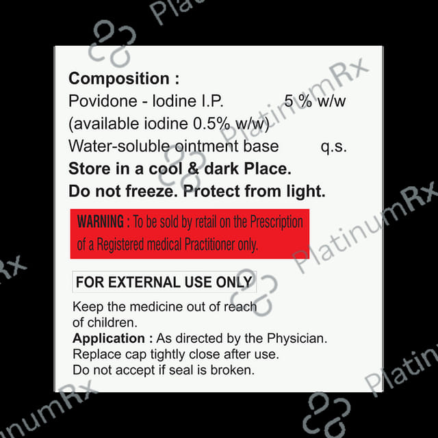 Prevodine 5% Ointment 15gm