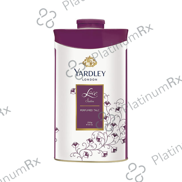 Yardley London Lace Satin Perfumed Talc