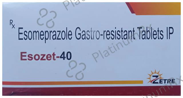 Esozet 40mg Tablet 10s