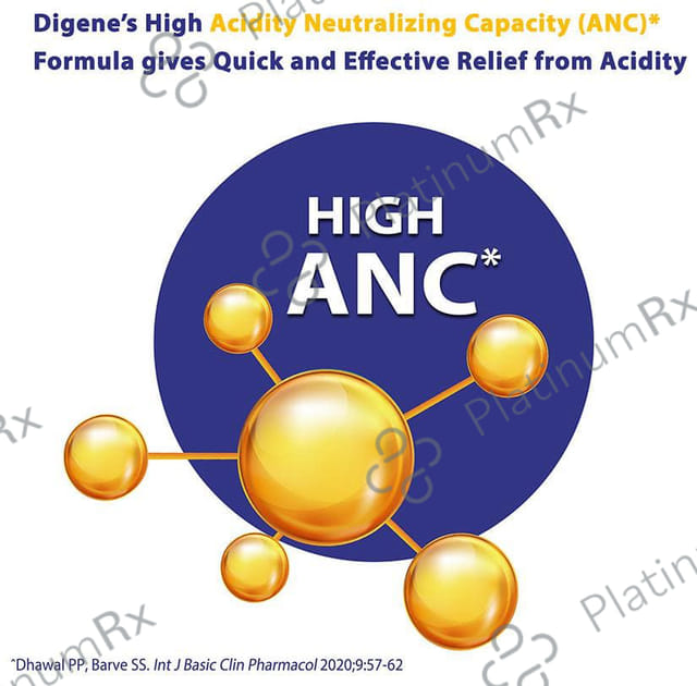 Digene Acidity & Gas Relief Tablet 15s