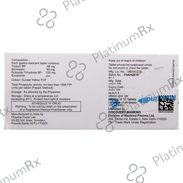 Rutoheal 90/100/48mg Tablet 10s