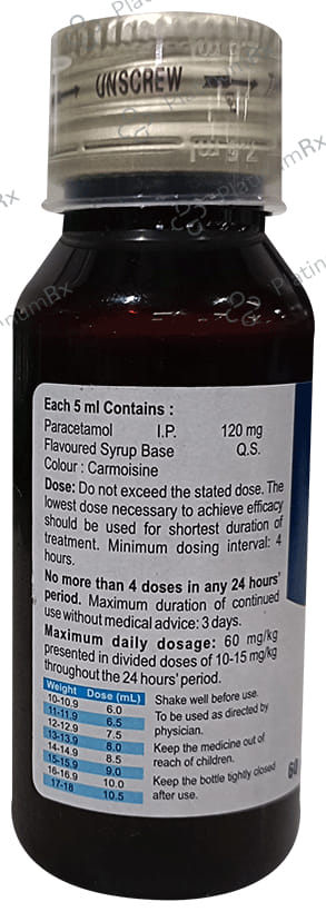 Admol 120mg Oral Suspension 60ml