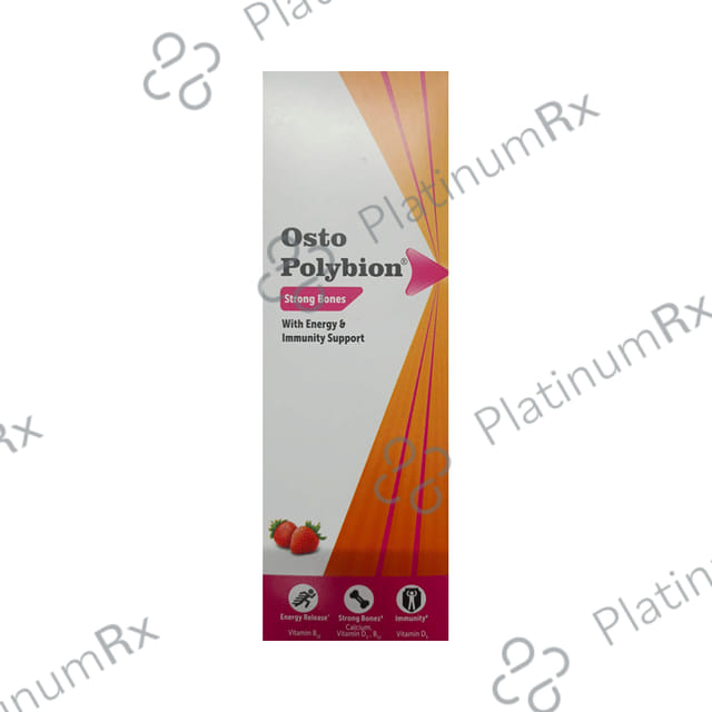 Osto Polybion Strawberry Flavour Oral Suspension 300ml