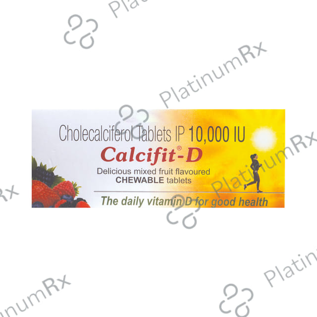 Calcifit D 10000IU Chewable Tablet 10s