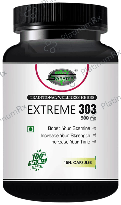 Sabates Extreme 303 Capsule 15 capsules