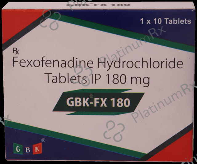 Gbk FX 180mg Tablet 10s