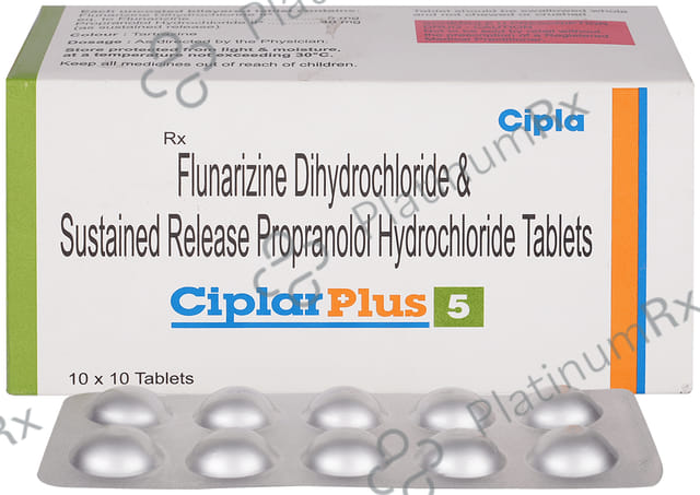 Ciplar Plus 40/5mg Tablet SR 10s
