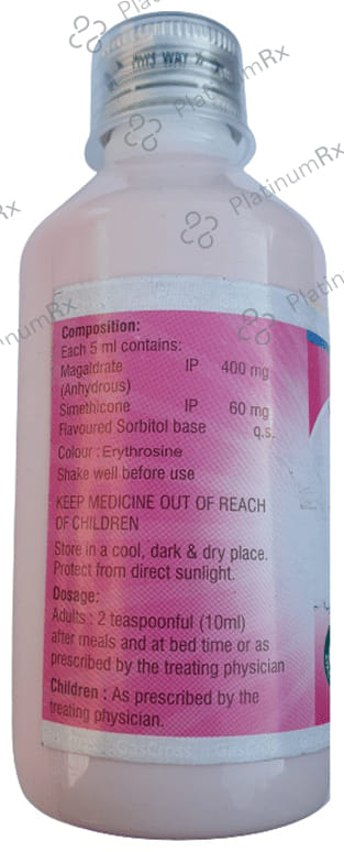 GasCross 20/400mg Peppermint Flavour Sugar Free Oral Suspension 170ml