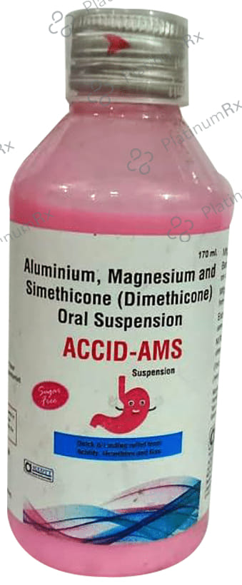 Accid Ams Sugar Free Oral Suspension 170ml