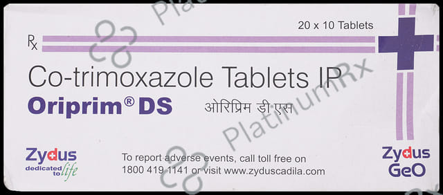 Oriprim DS 800mg/160mg Tablet